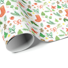 Ikonisk jullfavorite Sak Gift Wrap