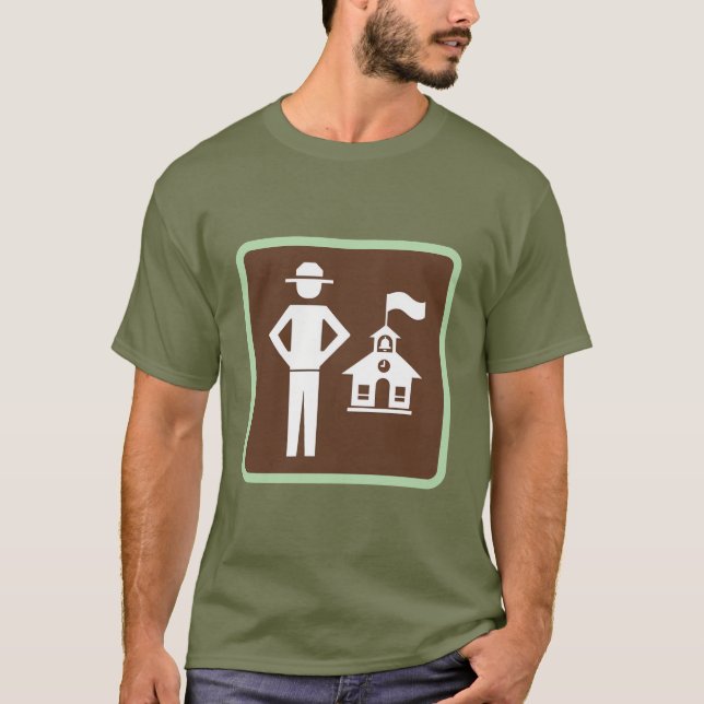 Ikonisk lärare-ranger skjorta t shirt (Framsida)