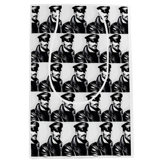 Ikonisk LGBTQ Gay Leather-pappa (Framsidan)