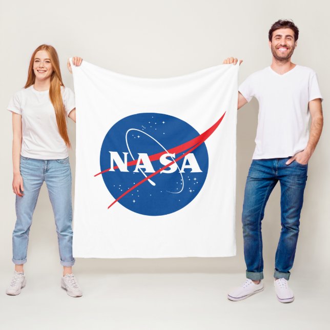 Ikonisk NASA-avbildning på 50 x 60 tum (Student-vä Fleecefilt (På plats)