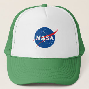 Ikonisk NASA Baseball Hat (vit/vernal Grönt) Keps