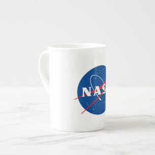 Ikonisk NASA Bone China Mugg (10 oz.) Benporslin Mugg