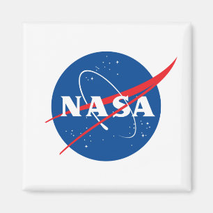 Ikonisk NASA-kvadratmagnet (Redigera Student-värde Magnet