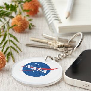 Ikonisk NASA-runda-nyckelkedja (Student-värderedig