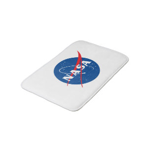 Ikonisk NASA Small Bath Mat (Rocket White) Badrumsmatta