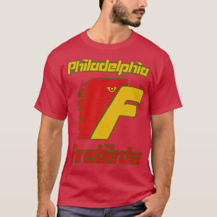 Ikonisk Philadelphia Firebird Hockey 1 T Shirt