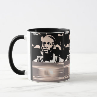ikonisk spelarsiluett mugg