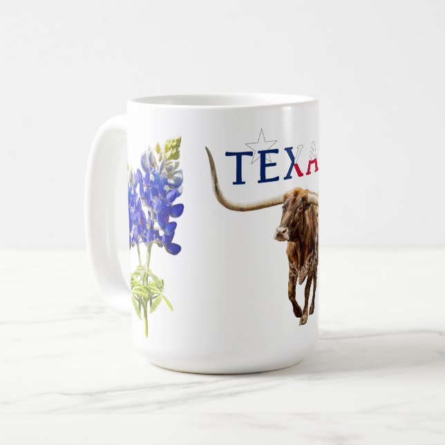 Ikonisk Texas-mugg Kaffemugg (Framsida vänster)