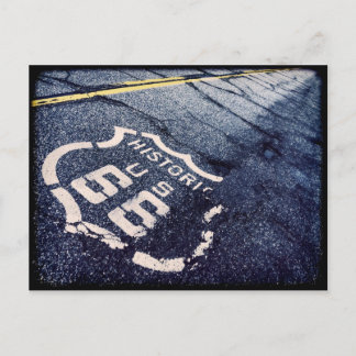 Ikonisk väg 66 vykort