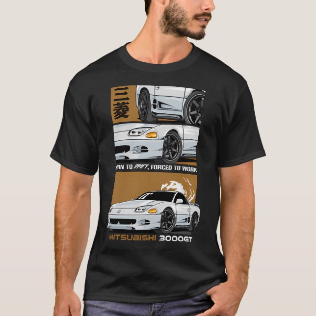 Ikoniska 3000Gt T Shirt (Framsida)