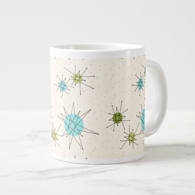 Ikoniska atomstjärnor Jumbo Mugg (Framsida höger)