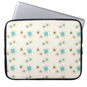 Ikoniska atomstjärnor Laptop sleeve