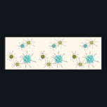 Ikoniska atomstjärnor Poster<br><div class="desc">Denna Ikoniska atomstjärnor Poster mönster med ikoniska atomstjärnor. Det är höger! Bakgrunden till färgaden av old school, kräm med guld-spekkler är bakgrunden till perfekten för den pulserande turkosen, soothing celery och kitschy pear grönt färgad circles. Sportarna i färg placeras sporadiskt i olika storlekar med överliggande V-formad linjer som är täckt...</div>