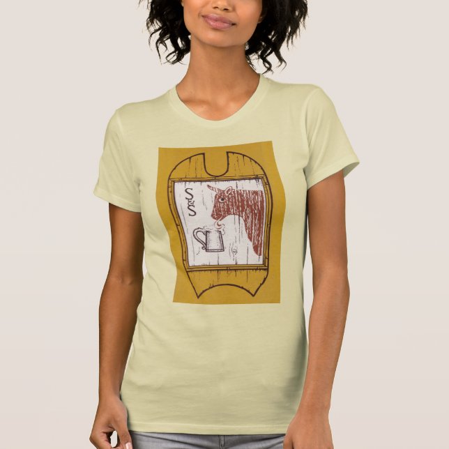 Ikoniska Banta's Steak & Stein Logotyp T-shirt (Framsida)