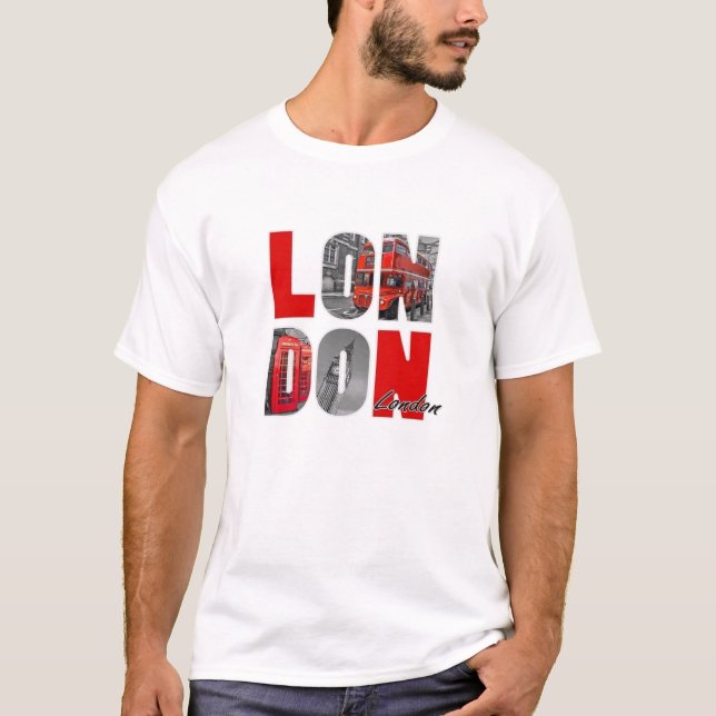 Ikoniska London T Shirt (Framsida)