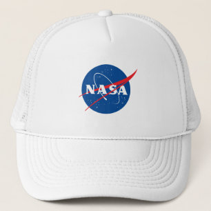 Ikoniska NASA Baseball Hat (Rocket White) Keps