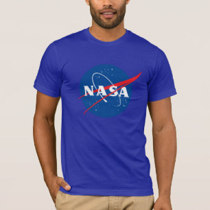 Ikoniska NASA Passande Cotton T-Shirt (Nebula Lila
