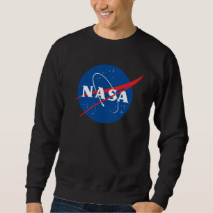 Ikoniska NASA-tröjor (Eclipse Black) Lång Ärmad Tröja