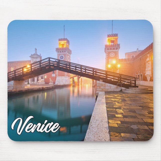 Ikoniska staden Venedig, Italien Musmatta (Framsidan)