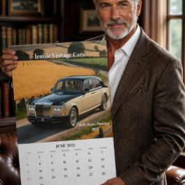 Ikoniska veteranbilar kalender