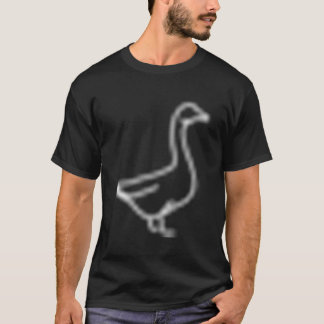 Ikonkonkonkontur för Goose Badge Patch Line T Shirt