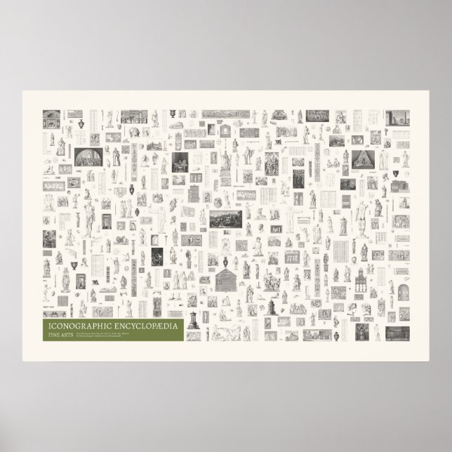 Ikonografi - Bildkonst Poster (Framsidan)