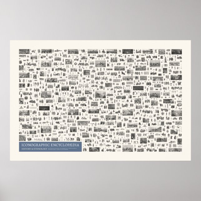 Ikonografi - Historia & Etnologi Figurer Poster (Framsidan)