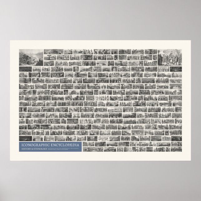 Ikonografi - Historia & Etnologi Scener Poster (Framsidan)