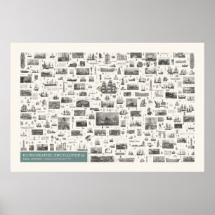 Ikonografi - Naval Sciences Figurer Poster