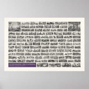 Ikonografi - Zoologiscenarier Poster