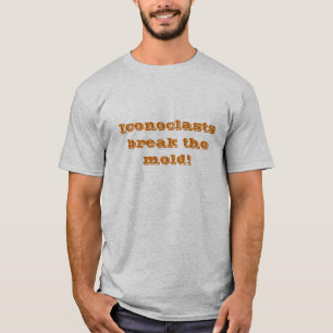 Ikonoklaster bryter formen t shirt