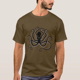 Ikonoktopus från Minoan Marine Stil Pottery T Shirt