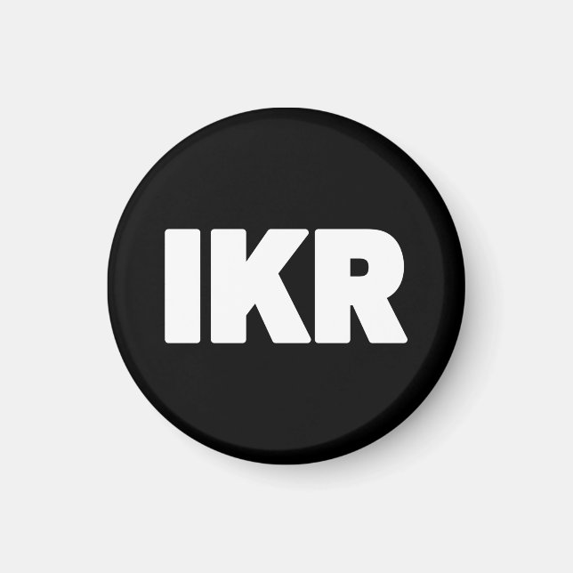 IKR | Text Slang Magnet (Framsidan)