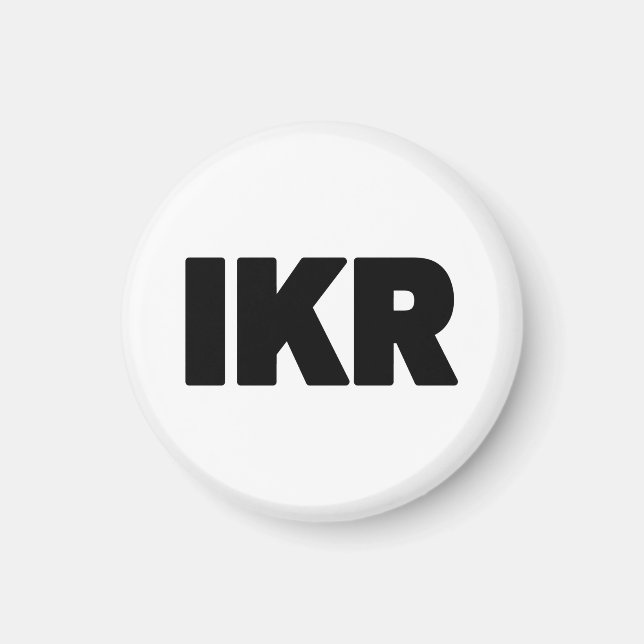 IKR | Text Slang Magnet (Framsidan)