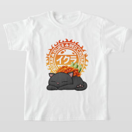 Ikura Salmon Roe Sushi Cat T Shirt