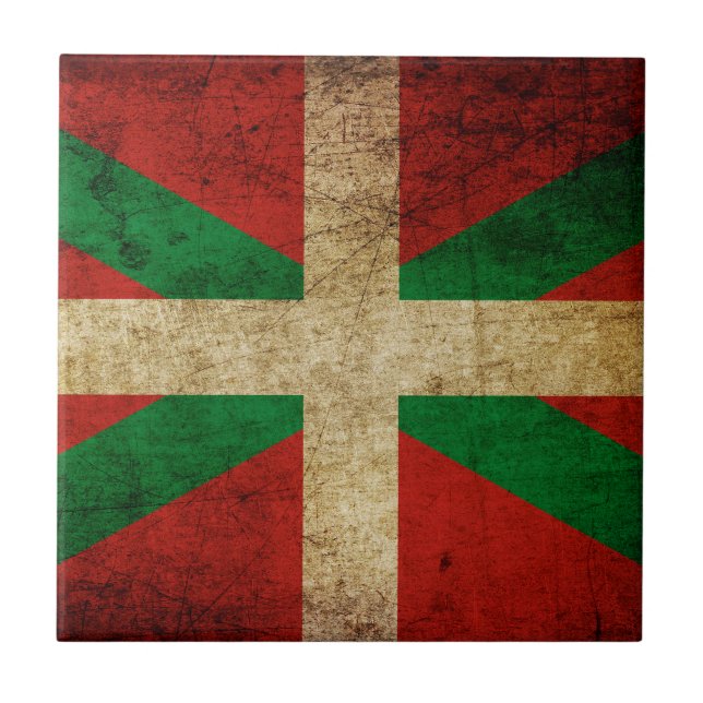 Ikurriña antigua kakelplatta (Framsidan)