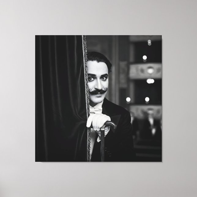 Ikväll är en Slå! 1920-talet av Natasha Us Canvastryck (Framsida)