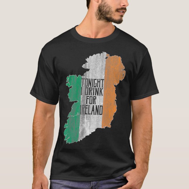 Ikväll dricker jag för Irland (2) T Shirt (Framsida)