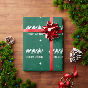 Ikväll Ridar Vi Jul Kristen Tro Xmas Presentpapper