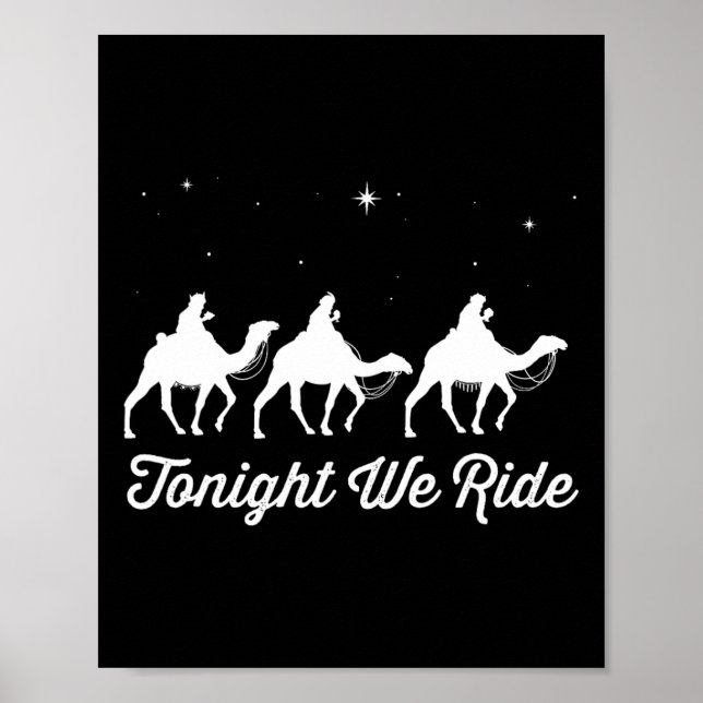 Ikväll Ridar Vi Jul Kristet Kamelridning  Poster (Framsidan)