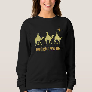 Ikväll rider vi jul 3 vise män kamelritt t shirt