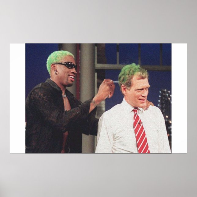 Ikväll show Rodman Poster (Framsidan)