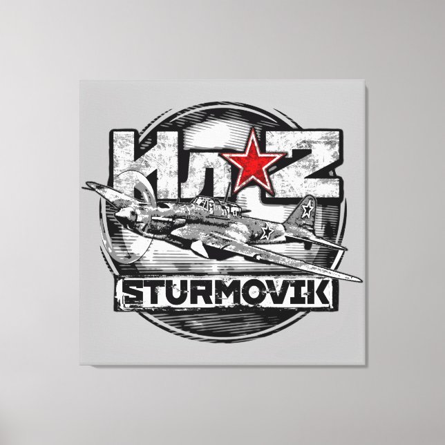 Il-2 Shturmovik Canvastryck (Framsida)