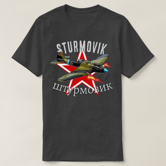 IL 2 STURMOVIK T SHIRT (Design framsida)