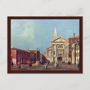 Il Campo E La Chiesa Di San Francesco Della Vigna. Vykort