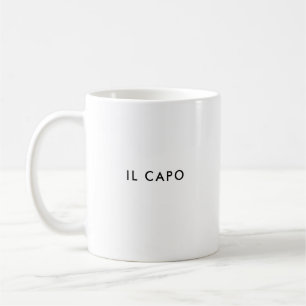 Il Capo Chef Anpassningsbar Italienska kaffe M Kaffemugg