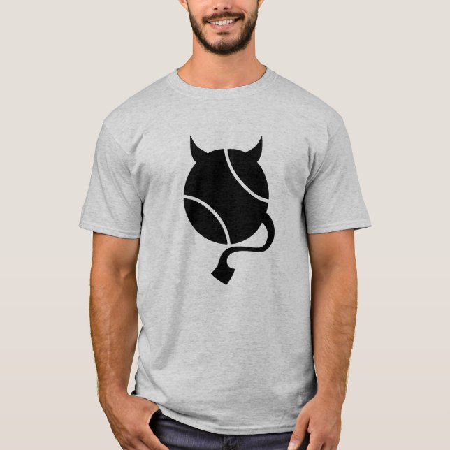 il Diablo a-la tennis T Shirt (Framsida)