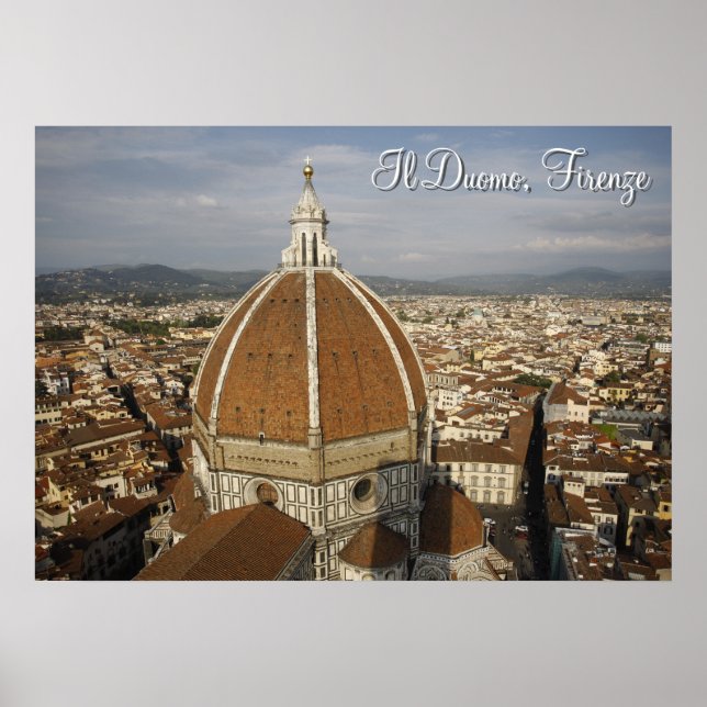 Il Duomo - Florence Poster (Framsidan)