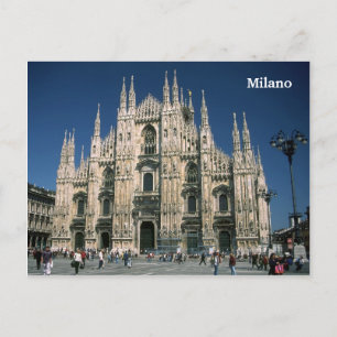 "Il Duomo, Milano" vykort