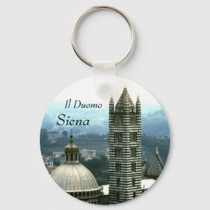 Il-Duomo, Siena Keychain Nyckelring